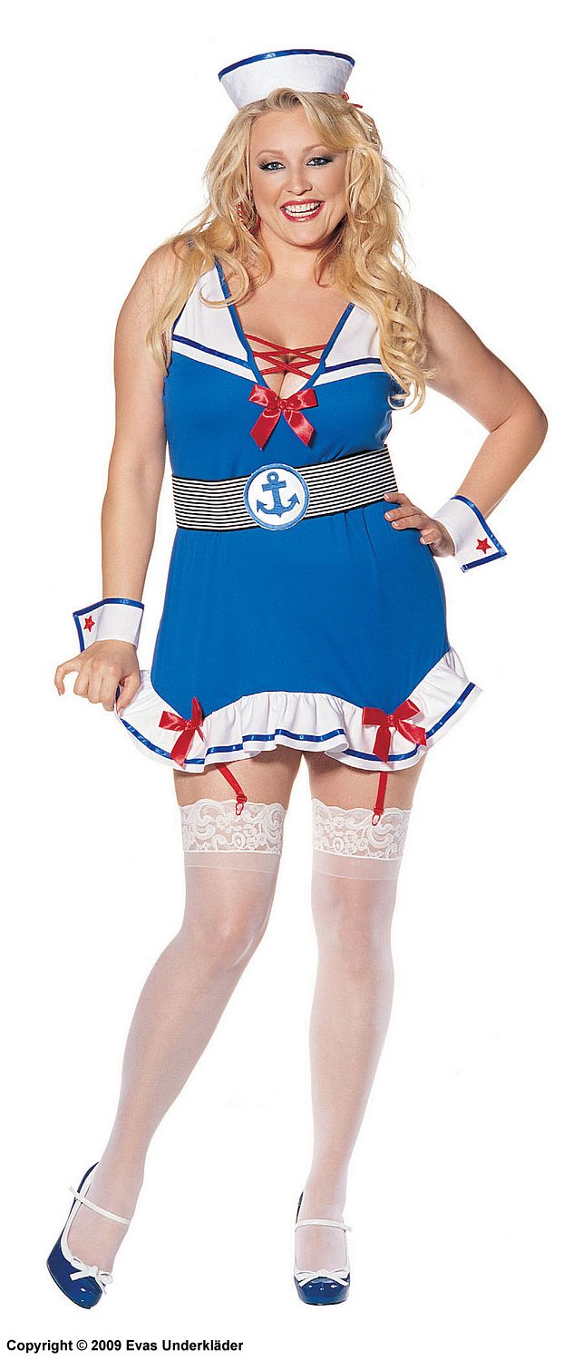 Yachting costume, plus size